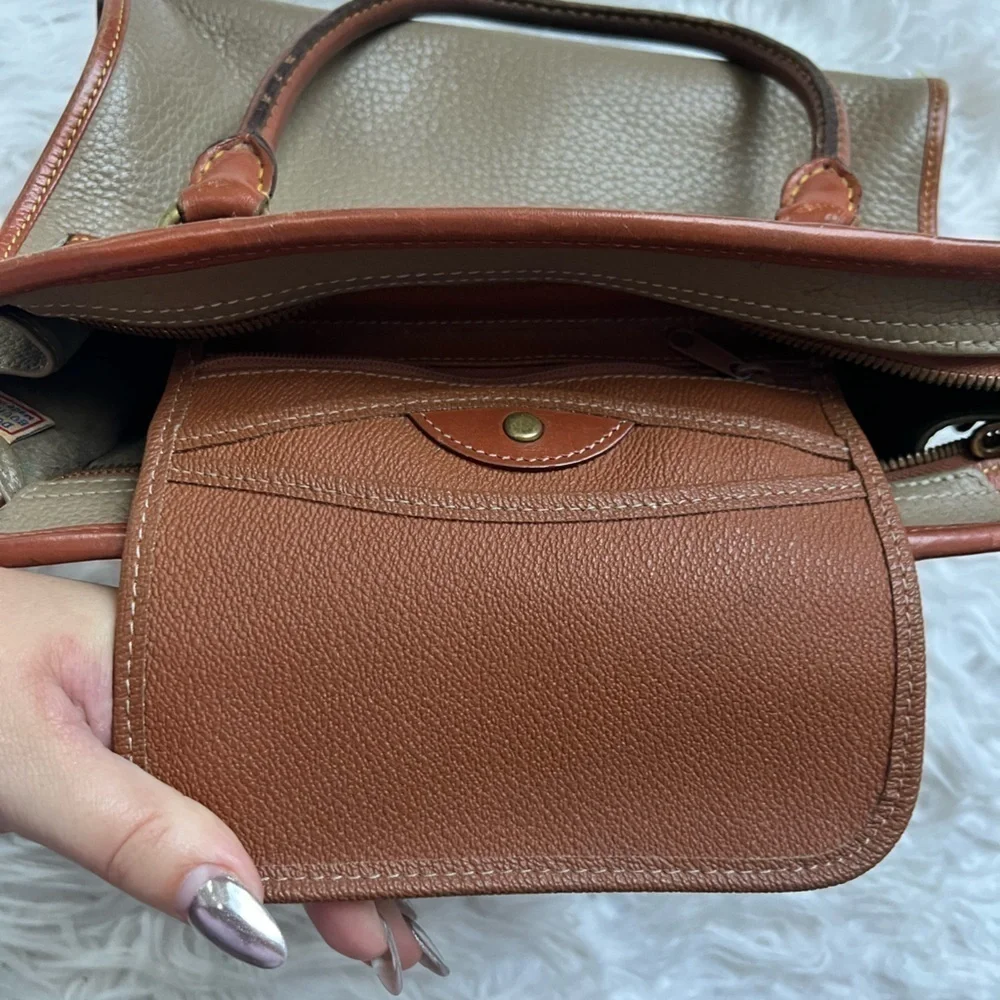 Dooney and Bourke All Weather Leather Buckle Purse